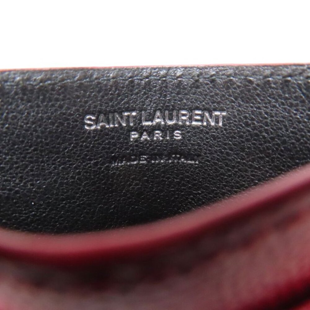 Saint Laurent Cassandra Card Case Leather - Picture 5 of 15
